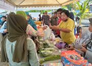 Pasar Tani Dinas Pertanian Kendari Ikut Ramaikan Gerakan Pangan Murah di GOR Apriyani