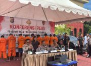 Polda Sultra Ungkap Kasus Curanmor, Pencurian Rumah Kosong, dan Penggelapan Mobil