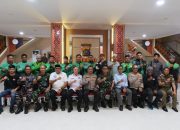 Kapolda Sultra dan Forkopimda Terima Kunjungan Silaturahmi Komunitas Ojol Kota Kendari