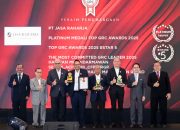 Jasa Raharja Raih 4 Penghargaan TOP GRC Awards 2025