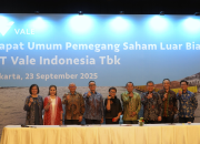 Gelar RUPSLB, Berikut Perubahan Susunan Direksi PT Vale Indonesia
