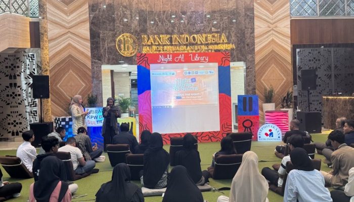 BI Sultra Hidupkan Literasi Malam Hari Lewat “Night at Library”