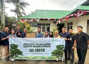 BPJS Ketenagakerjaan Kendari Galakkan Aksi Go Green, Tanam Puluhan Bibit Pohon