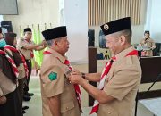 Sekda Kota Kendari Kukuhkan Saka Bhakti Husada Pangkalan Sorume Quadraginta