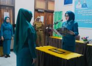 Ketua TP PKK Kota Kendari Lantik Ketua TP PKK Kecamatan Wua-wua