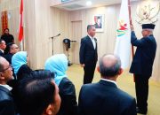 Sekda Kota Kendari Dilantik sebagai Ketua KORMI Kendari Periode 2025-2029