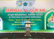 Wamen Dikdasmen Keynote Speaker pada Seminar Al-Qur’an di Ajang STQH Sultra