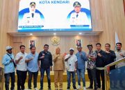 Wali Kota Kendari Terima Audiensi Cipayung Plus dan Ormas Semut Merah