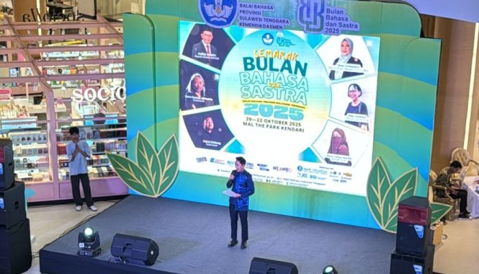 Semarak Bulan Bahasa 2025 di Kendari Tekankan Kolaborasi Literasi dan Pelestarian Bahasa