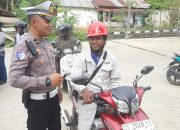 Ditlantas Polda Sultra Pantau Aktivitas Masyarakat dan Penertiban Kendaraan di Kendari