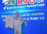 Tampil Memukau, Siswi MAN 1 Kendari Boyong Medali Emas di Kontes Robot Nusantara se-Asia Tenggara