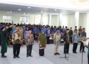 Lantik Pejabat Fungsional Lingkup Kemenag Sultra, Muhamad Saleh Tekankan Keteladanan dan Integritas