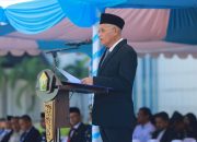 Sekda Sultra Pimpin Upacara Peringatan Hari Kesehatan Nasional ke-61 Tahun 2025