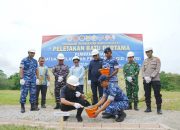 Peletakan Batu Pertama SPPG Lanud Halu Oleo, Gubernur Sultra: Fondasi Perbaikan Gizi Masyarakat