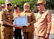 Penguatan Mitigasi Berbuah Penghargaan, Wali Kota Kendari Terima Piagam Desa Tangguh Bencana