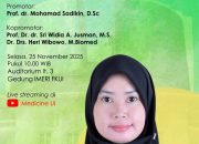 Tiara Mayang Pratiwi Lio, Anak Sekda Sultra, Raih Gelar Doktor Ilmu Biomedik dengan Penelitian untuk Atasi Stunting