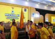 La Ode Darwin Terpilih Aklamasi sebagai Ketua DPD I Partai Golkar Sultra Masa Bakti 2025-2030