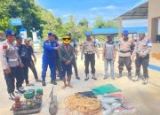Polairud Polda Sultra Tangkap Pelaku Destructive Fishing di Perairan Toronipa