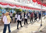Senam Bersama Meriahkan Jambore PKB/PLKB 2025, Perkuat Soliditas Penyuluh KB se-Sultra