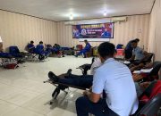 Ditpolairud Polda Sultra Gelar Donor Darah Sambut HUT ke-75 Polairud