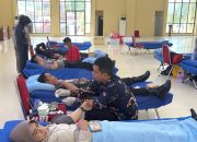 Peringati HUT ke-54, Korpri Polda Sultra Gelar Donor Darah dan Bakti Kesehatan