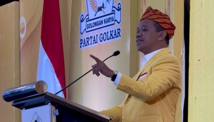 Bahlil Lahadalia Buka Musda XI Golkar Sultra, Tekankan Konsolidasi dan Soliditas Kader