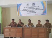 Plt Sekwan Kota Kendari Buka Sosialisasi Ranperda Minuman Beralkohol di Kecamatan Baruga