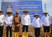 Kadistan Kendari Dampingi Irjen Kemenimipas Panen Jagung dan Tanam Sayur di Lahan Pertanian Lapas Kelas IIA Kendari