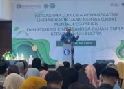 BI Sultra Ubah Limbah Uang Tak Layak Edar Jadi Ecobrick Ramah Lingkungan
