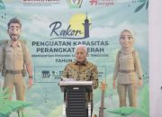 Sekda Sultra Tutup Rakor Penguatan Kapasitas Perangkat Daerah Tahun 2025
