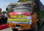 Solidaritas untuk Korban Bencana Banjir Sumatra, Polda Sultra Beri Bantuan Logistik
