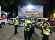 Ditlantas Polda Sultra Gelar Patroli dan Razia Malam Minggu, 140 Pelanggar Terjaring