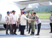 Presiden dan Kapolri Tiba di Aceh: Tinjau Lokasi Banjir dan Pemasangan Jembatan Bailey di Bireuen