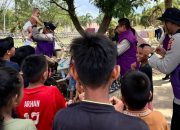 Tim Trauma Healing Polri Beri Dukungan Psikososial bagi Korban Banjir di Aceh Tamiang
