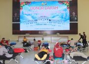 Polda Sultra Gelar Aksi Donor Darah, Kumpulkan 48 Kantong Dalam Rangka Natal 2025