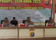 Polda Sultra Gelar Latpraops Lilin Anoa-2025 untuk Pengamanan Natal dan Tahun Baru