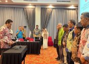 Kepengurusan Yayasan Pendidikan Tinggi Sultra 2025 - 2030 Dikukuhkan, Unsultra Punya Plt. Rektor Baru