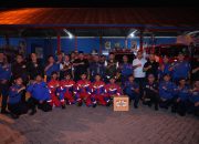 Kapolda Sultra Bersama Ketua DPRD Provinsi Tinjau Pos Pengamanan, Berikan Bingkisan kepada Personel