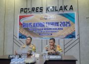 Polres Kolaka Catat Prestasi Gemilang Sepanjang 2025, Kriminalitas Turun, Pengungkapan Kasus Meningkat, Laka Lantas Menyusun Drastis
