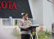 Karoops Polda Sultra Pimpin Langsung Apel Kesiapan Pengamanan Malam Tahun Baru 2026