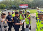 Polda Sultra Gelar Apel Pasukan Operasi Lilin Anoa 2025, Siap Amankan Natal dan Tahun Baru