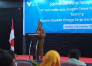 Pemda Kolaka Bersama PT Vale Perkuat Komitmen Berdayakan Tenaga Kerja Lokal