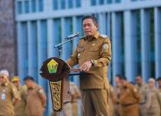 Pimpin Apel Gabungan ASN Awal Tahun 2026, Wagub Sultra Tekankan Pengabdian