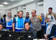 Wakapolri Pantau Arus Balik Nataru di Command Center Tol Jasa Marga Jatiasih