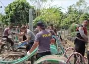 Gotong Royong Polri dan Masyarakat, Polres Pidie Jaya Percepat Pemulihan Pascabanjir dan Fasilitas Pendidikan