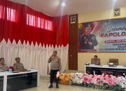 Kapolda Sultra Kunjungi Polres Kolaka Timur, Tekankan Personel Perkuat Sinergitas dan Pelayanan Publik