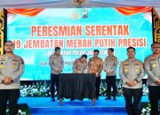 Kapolri Resmikan 19 Jembatan Merah Putih Presisi, Komitmen Tindaklanjuti Arahan Presiden Prabowo