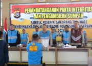 Polda Sultra Tegaskan Komitmen Rekrutmen Bersih pada Penandatanganan Pakta Integritas SIPSS 2026