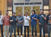 Sekretariat DPRD Kendari Terima Kunjungan Kerja Anggota DPRD Konawe
