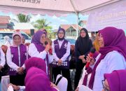 Kunjungi Posyandu Pokadulu, Ketua Pembina Posyandu Sultra Dorong Penguatan Posyandu 6 SPM di Kendari